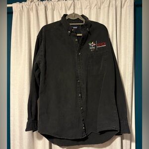 Vintage Button Up Nagano Olympics 1998 XL